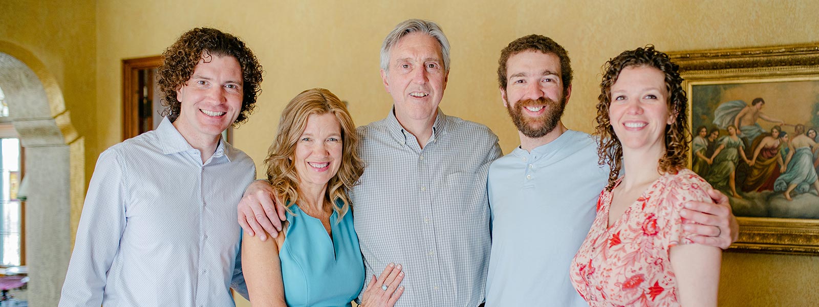 Bryan, Kathy, Tom, Dan, and Alanna Nieman