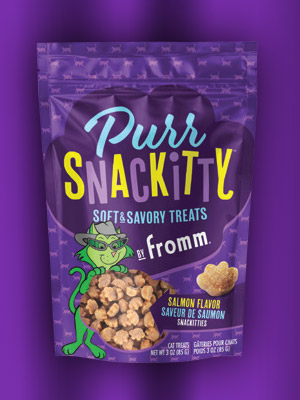 PurrSnackitty Salmon Flavor Snackitties
